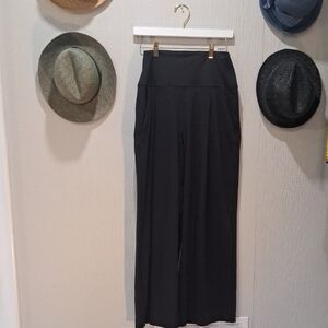 lululemon  Align Palazzo athletica Black Wide-Leg High Waist Pants